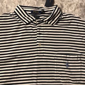 Ralph Lauren Polo -blue and white stripe